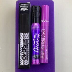 Annabelle, Essence & Quo Volume Mascaras - Black